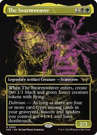 The Swarmweaver (Showcase) (363) [Duskmourn: House of Horror]