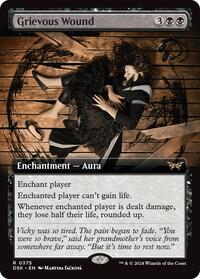 Grievous Wound (Extended Art) (375) [Duskmourn: House of Horror]