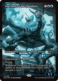 Overlord of the Floodpits (Showcase) (389) [Duskmourn: House of Horror]