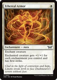 Ethereal Armor (7) [Duskmourn: House of Horror]
