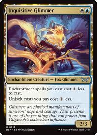 Inquisitive Glimmer (217) [Duskmourn: House of Horror]