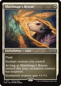 Shardmage's Rescue (411) [Promo Pack: Duskmourn: House of Horror]