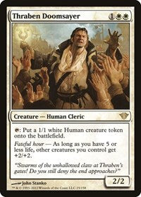 Thraben Doomsayer (25) [Dark Ascension]