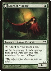 Scorned Villager (125) [Dark Ascension]