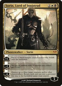 Sorin, Lord of Innistrad (142) [Dark Ascension]
