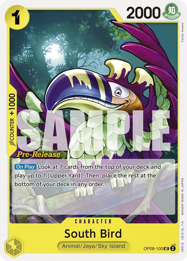 South Bird (OP08-100) [Two Legends Pre-Release Cards]