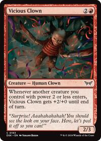 Vicious Clown (163) [Duskmourn: House of Horror]