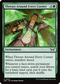 Threats Around Every Corner (200) [Duskmourn: House of Horror]