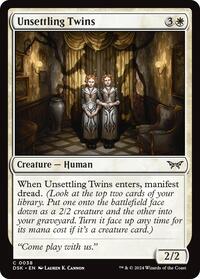 Unsettling Twins (38) [Duskmourn: House of Horror]