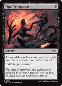 Final Vengeance (99) [Duskmourn: House of Horror]