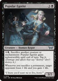 Popular Egotist (114) [Duskmourn: House of Horror]