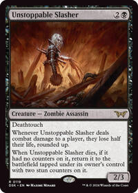 Unstoppable Slasher (0119) (119) [Duskmourn: House of Horror]