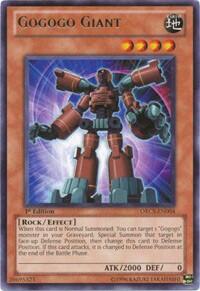 Gogogo Giant (ORCS-EN004) [Order of Chaos]