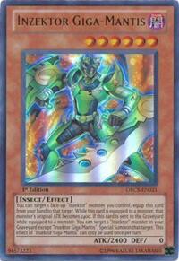 Inzektor Giga-Mantis (ORCS-EN021) [Order of Chaos]