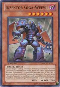Inzektor Giga-Weevil (ORCS-EN022) [Order of Chaos]