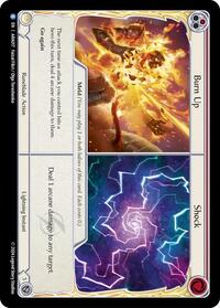 Burn Up // Shock (ARA017) [Blitz Deck: Rosetta - Aurora]