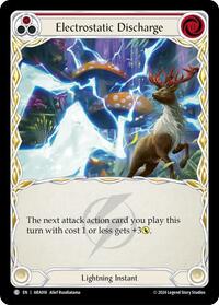 Electrostatic Discharge (Red) (ARA018) [Blitz Deck: Rosetta - Aurora]