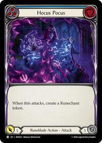 Hocus Pocus (Blue) (ARA022) [Blitz Deck: Rosetta - Aurora]