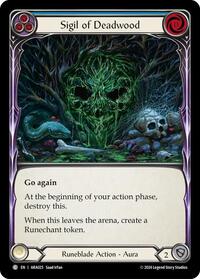 Sigil of Deadwood (ARA025) [Blitz Deck: Rosetta - Aurora]