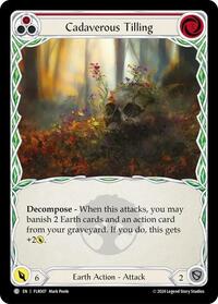 Cadaverous Tilling (Red) (FLR007) [Blitz Deck: Rosetta - Florian]