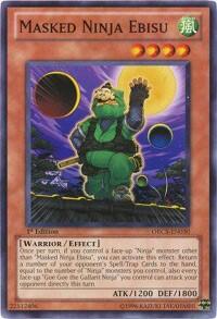 Masked Ninja Ebisu (ORCS-EN030) [Order of Chaos]