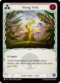 Strong Yield (Red) (FLR017) [Blitz Deck: Rosetta - Florian]