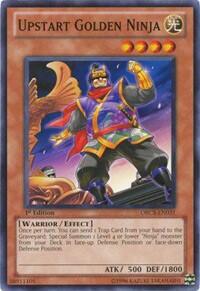 Upstart Golden Ninja (ORCS-EN031) [Order of Chaos]