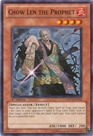 Chow Len the Prophet (ORCS-EN032) - Order of Chaos Unlimited