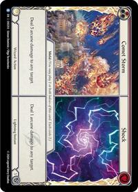 Comet Storm // Shock (OSC013) [Blitz Deck: Rosetta - Oscilio]