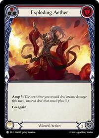 Exploding Aether (Red) (OSC015) [Blitz Deck: Rosetta - Oscilio]