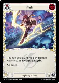 Flash (Red) (OSC016) [Blitz Deck: Rosetta - Oscilio]