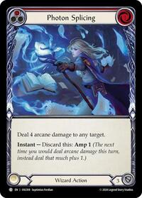 Photon Splicing (Red) (OSC018) [Blitz Deck: Rosetta - Oscilio]