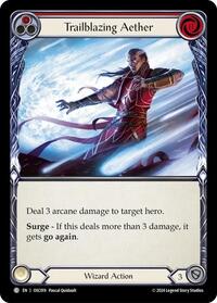 Trailblazing Aether (Red) (OSC019) [Blitz Deck: Rosetta - Oscilio]