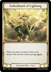 Embodiment of Lightning (OSC027) [Blitz Deck: Rosetta - Oscilio]