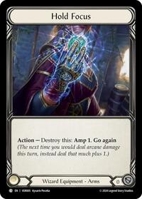 Hold Focus (VER005) [Blitz Deck: Rosetta - Verdance]
