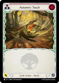 Autumn's Touch (Red) (VER007) [Blitz Deck: Rosetta - Verdance]
