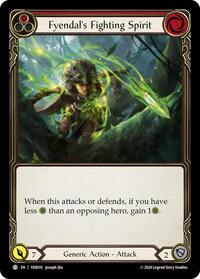 Fyendal's Fighting Spirit (Red) (VER010) [Blitz Deck: Rosetta - Verdance]