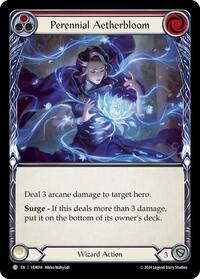 Perennial Aetherbloom (Red) (VER014) [Blitz Deck: Rosetta - Verdance]