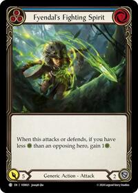 Fyendal's Fighting Spirit (Blue) (VER021) [Blitz Deck: Rosetta - Verdance]