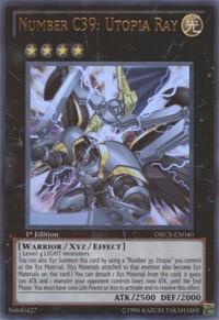 Number C39: Utopia Ray (ORCS-EN040) [Order of Chaos]