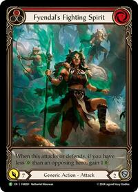 Fyendal's Fighting Spirit (Red) (Extended Art) - FAB261 (FAB261) [Flesh and Blood: Promo Cards]