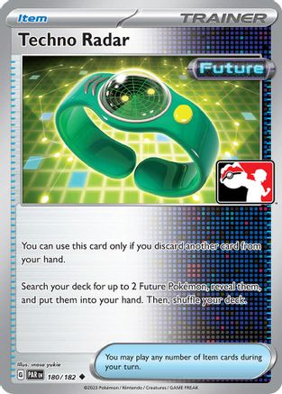Techno Radar 180/182  Prize Pack Series Cards - Uncommon