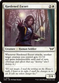 Hardened Escort (16) [Duskmourn: House of Horror]