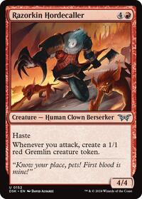 Razorkin Hordecaller (152) [Duskmourn: House of Horror]
