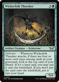 Wickerfolk Thresher (207) [Duskmourn: House of Horror]