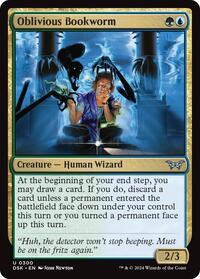 Oblivious Bookworm (0300) (300) [Duskmourn: House of Horror]