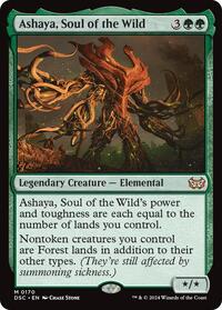 Ashaya, Soul of the Wild (170) [Commander: Duskmourn: House of Horror]