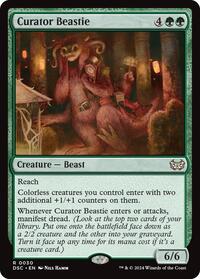 Curator Beastie (30) [Commander: Duskmourn: House of Horror]