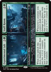 Experimental Lab // Staff Room (33) [Commander: Duskmourn: House of Horror]