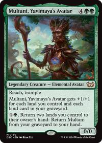 Multani, Yavimaya's Avatar (190) [Commander: Duskmourn: House of Horror]